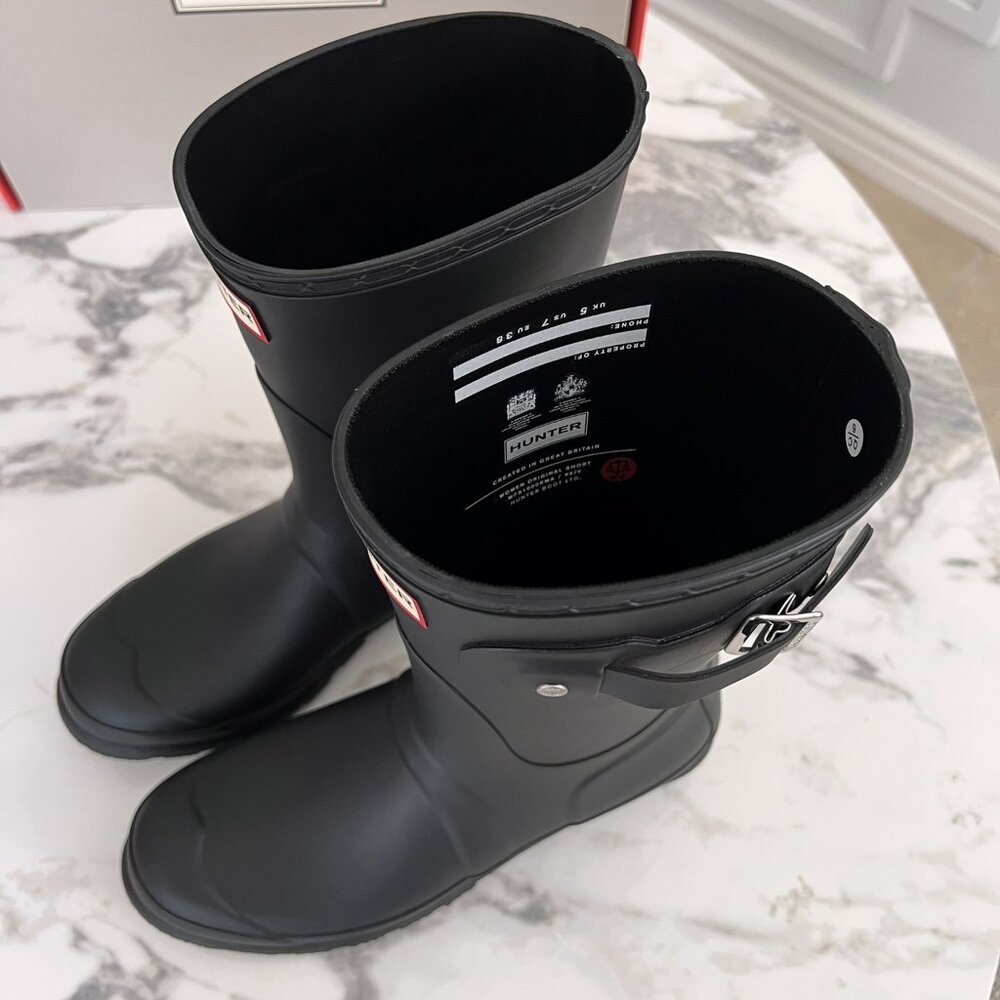 NWT - Hunter Women's Original Short Boots ☔👢 - Picture 7 of 10